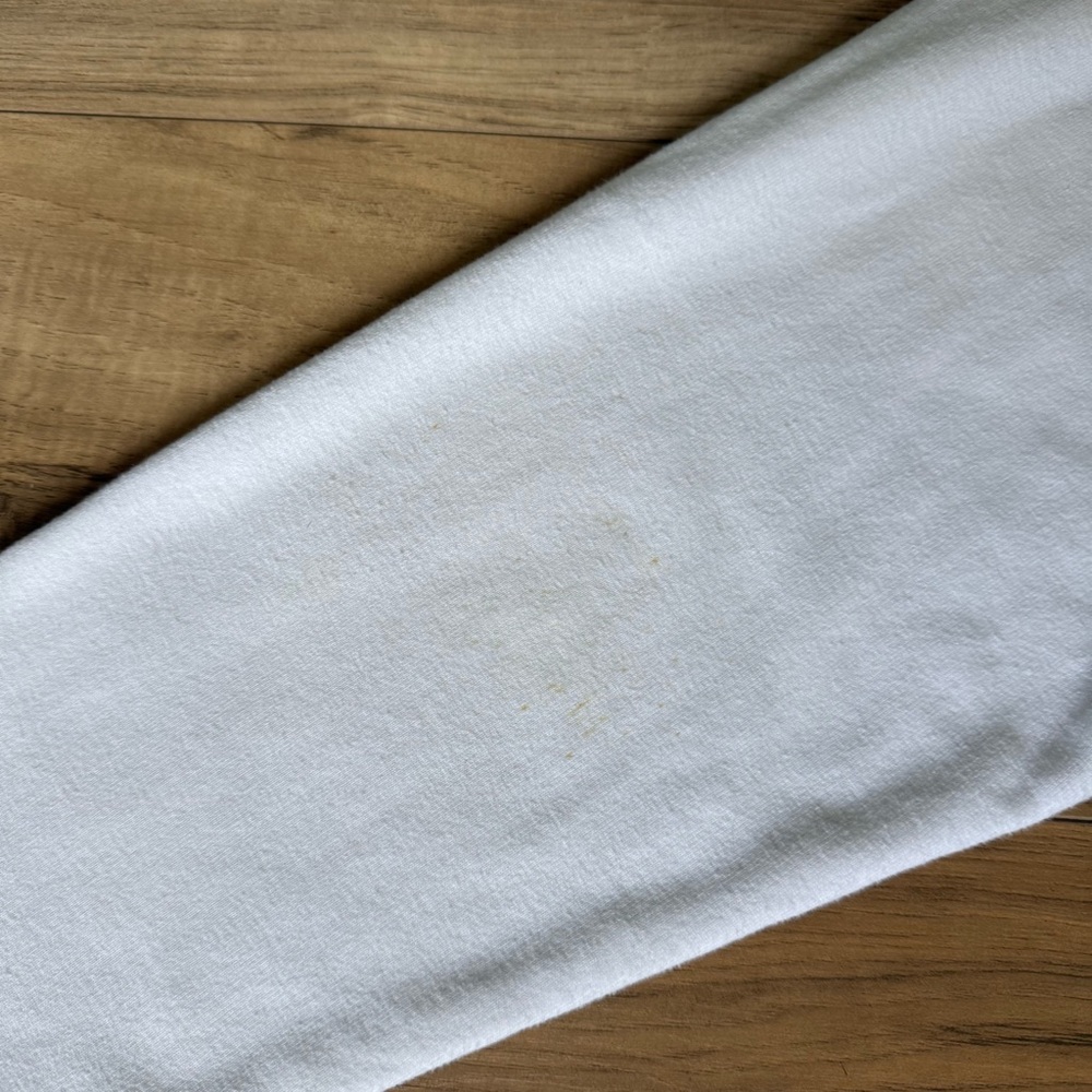 Nike White Embroidered Spell Out Logo Full Zip Up Hoodie Silver Tag Sweatshirt - Picture 7 of 10